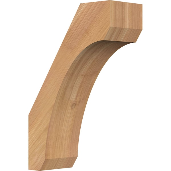 Ekena Millwork 3 1/2"W x 8"D x 12"H Legacy Smooth Knee Brace, Western Red Cedar BRC04X08X12LEC00SWR - main